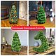Елка "Christmas tree" из мха в подарочной упаковке, 28 см. Элементы интерьера. Дом Мха - 'MossArt'. Интернет-магазин Ярмарка Мастеров.  Фото №2