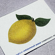 Материалы для творчества handmade. Livemaster - original item Felt pattern for brooch Lemon yellow Green. Handmade.