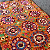 Для дома и интерьера handmade. Livemaster - original item Uzbek vintage suzani. blanket. Panels. SZT018. Handmade.