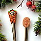 Cucharas con decoración ' año Nuevo'. Spoons. inspiration. Интернет-магазин Ярмарка Мастеров.  Фото №2