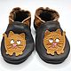 Ginger cat Baby Shoes, Baby Booties, Soft Sole Baby Shoes. Babys bootees. ebooba. Online shopping on My Livemaster.  Фото №2