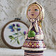 She. Wooden interior doll. Souvenir. Dolls. Siberian decor. Online shopping on My Livemaster.  Фото №2