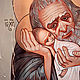 Wooden icon ' Saint Simeon the God-Receiver'. Icons. ikon-art. My Livemaster. Фото №6