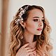Гребень "Нежность". Украшения для причесок. Diadema - свадебные украшения. Ярмарка Мастеров.  Фото №4