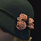 The Cloche 'Emerald'. Hats1. Novozhilova Hats. My Livemaster. Фото №4
