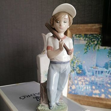 Винтаж ручной работы. Ярмарка Мастеров - ручная работа Винтаж: Lladro Can I Play? 7610 статуэтка фарфор Испания. Handmade.