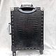 Suitcase from the abdominal part of the crocodile leather,black color, Suitcase, St. Petersburg,  Фото №1