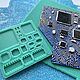 Texture mat 'Printed circuit board (electronics)' (XL). Blanks for decoupage and painting. Deco-Shop (Decoy-Shop). Online shopping on My Livemaster.  Фото №2