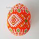 An Easter egg is a traditional souvenir. Embellished bead weaving Easter eggs bring joy not only a holiday but also throughout the year, reminding Easter time.
