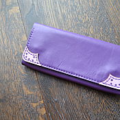 Сумки и аксессуары handmade. Livemaster - original item Women`s wallet genuine leather. Handmade.