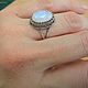 Ring (ring) 925 silver with moonstone adular A. Ring. marusjy. My Livemaster. Фото №6