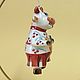 Bull Syoma with legs: porcelain bell. Bells. Veselyj farfor. Ярмарка Мастеров.  Фото №6