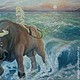 Похищение Европы. Картины. живопись, роспись Анна. Интернет-магазин Ярмарка Мастеров.  Фото №2