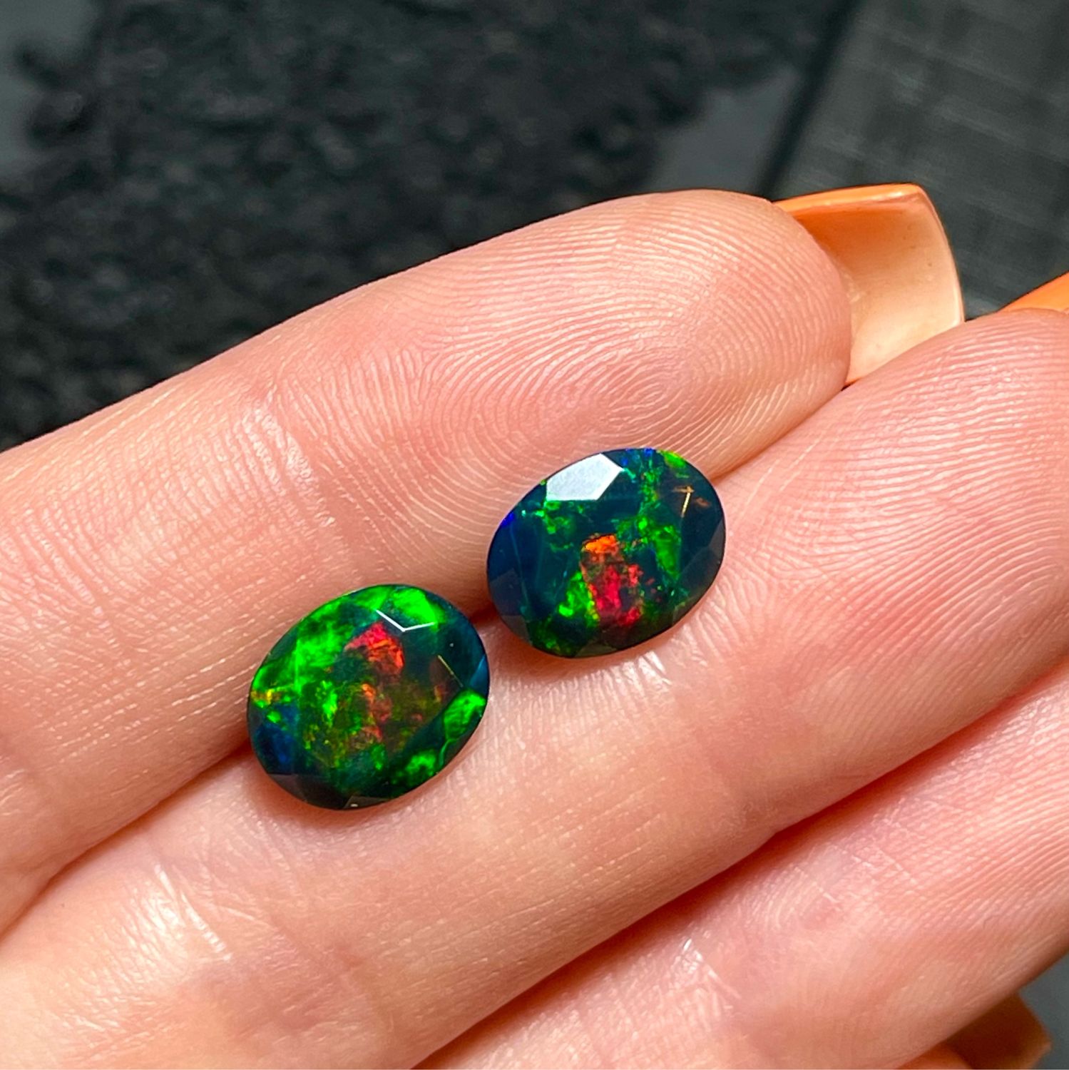 Черные Эфиопские Опалы купить в интернет-магазине Ярмарка Мастеров по ...