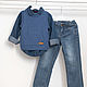 Жилет с карманом-кенгуру детский, р. 86. Жилет. VA kids knitwear. Интернет-магазин Ярмарка Мастеров.  Фото №2