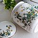 Винтаж: Фарфоровая банка с крышкой. Botanica. Villeroy & Boch. Кухонная утварь винтажная. Винтажная посуда из Германии. Ярмарка Мастеров.  Фото №5