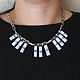 Opal owaihi necklace, designer necklace, blue necklace. Necklace. Irina Moro. Online shopping on My Livemaster.  Фото №2