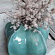 Vase interior design Flower small. Vases. Ceramist_mamontov. Online shopping on My Livemaster.  Фото №2
