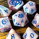 Дайсы ручной работы, кубики для ДНД DnD, pathfinder, нри «Облако», Фишки и кости, Хотьково,  Фото №1