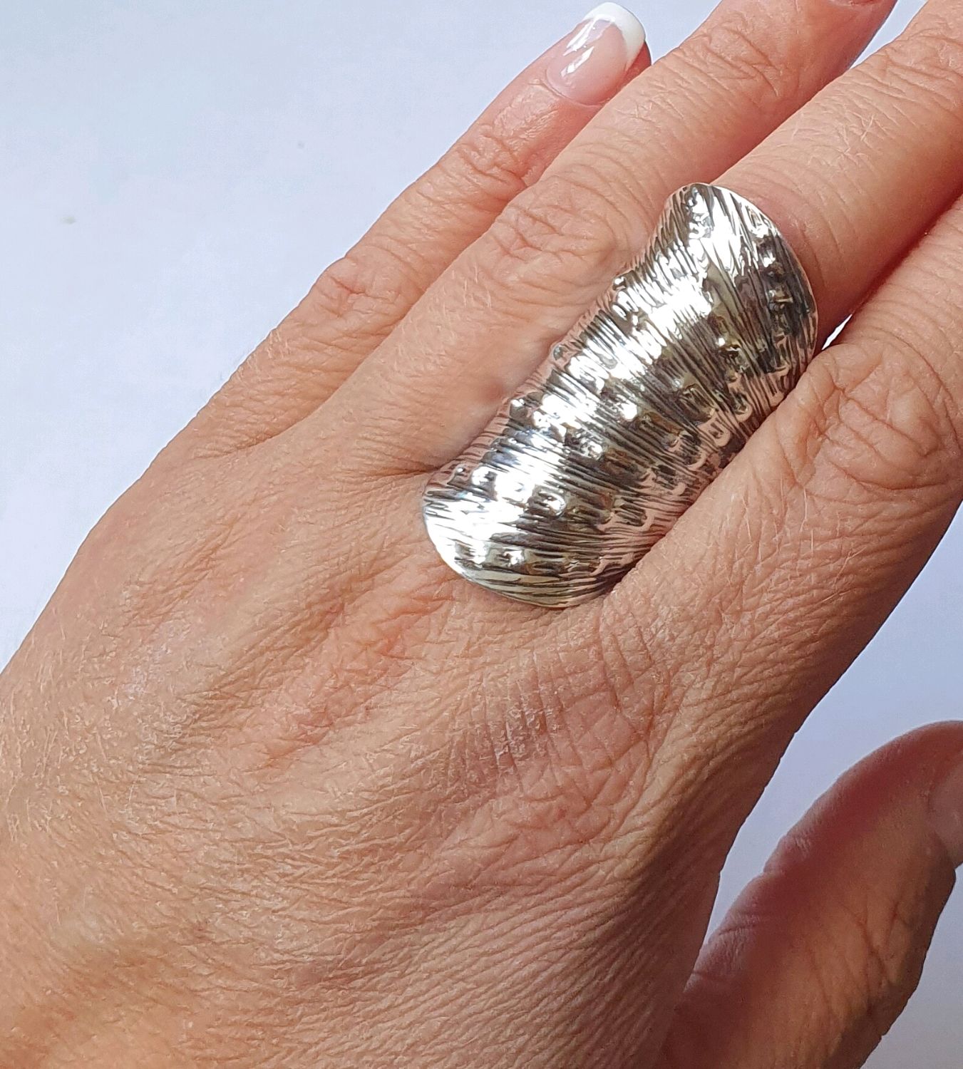 Фаланговые кольца из серебра