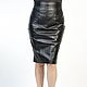Leather Pencil Skirt Below the Knee Lollypie. Skirts. Lollypie - Modiste Cat. Online shopping on My Livemaster.  Фото №2