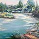 Oil painting ' One summer...', Pictures, Vladivostok,  Фото №1