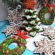 Gingerbread Christmas wreath. Christmas gingerbread. Gingerbread Cookies Set. sweets for joy (galinadenisenko). My Livemaster. Фото №4