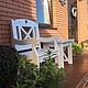 Кресло садовое Бавария из лиственницы. Скамейки для сада. Woodcraftkrd. Интернет-магазин Ярмарка Мастеров.  Фото №2
