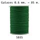Нить для кожи круглая вощеная, полистер Galaces 035 толщина 0.6 mm, Нитки, Белгород,  Фото №1