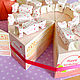 Торт из бумаги (картона), угощение детей в садике, школе, 12 коробочек, Оформление мероприятий, Белгород,  Фото №1