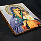Order The Icon Of The Mother Of God 'Fadeless Color'. ikon-art. Livemaster. . Icons Фото №3