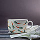 Soup bowl with carrots, ceramics, handmade. Mugs and cups. JaneCeramics. My Livemaster. Фото №4
