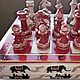 Gift chess, hand-painted 'Indian elephant', game, Chess, Shilovo,  Фото №1
