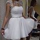 Order Short wedding dress with Bolero . stillmasterEK (stillmasterEK). Livemaster. . Wedding dresses Фото №3