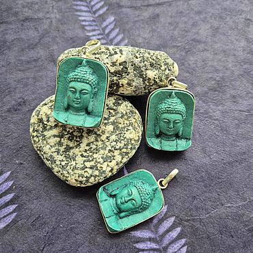 Украшения ручной работы. Ярмарка Мастеров - ручная работа Кулон Будда. Handmade.