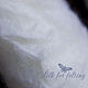 TUSSAH Silk Fluff. Silk batting. Cloud layer. 10 grams, Felting materials, Ufa,  Фото №1