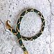 Bead harness May Beetle. Harness beaded Snake. Necklace. Natalya | Handmade jewelry  |. Online shopping on My Livemaster.  Фото №2