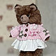 Заказать Мишка тедди ручной работы в розовом свитере. MyTeddyStore. Ярмарка Мастеров. . Мишки Тедди Фото №3