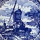 Винтаж: Тарелка коллекционная настенная винтажная: Delft. Тарелки винтажные. Антиквариат & Винтаж. Интернет-магазин Ярмарка Мастеров.  Фото №2