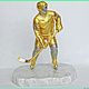 Bronze statuette 'Hockey player' z10699, Figurines, Chrysostom,  Фото №1