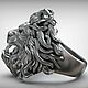 Кольцо из золота 585 Царь зверей j-0.010. Кольца. FANTASY JEWELS. Ярмарка Мастеров.  Фото №4
