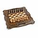Chess backgammon carved 'Pattern' 50, Harutyunyan, Chess, St. Petersburg,  Фото №1