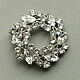 Крупная брошь 1928 Jewelry со стразами Swarovski Сваровски, Брошь-булавка, Москва,  Фото №1
