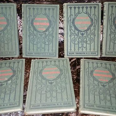 Винтаж ручной работы. Ярмарка Мастеров - ручная работа Винтаж: Антикварные книги конца 19 - начала 20 века. Handmade.