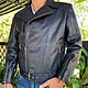 Python leather jacket, Mens outerwear, Moscow,  Фото №1