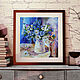 Order Painting of daisies and cornflowers 'The Play of Light' in oil. Svetlana Samsonova. Livemaster. . Pictures Фото №3