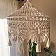 Абажур макраме. Люстры. home_macrame (Лидия Юшкова). Интернет-магазин Ярмарка Мастеров.  Фото №2