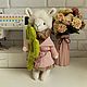 Лама в розовом ручной работы мягкая игрушка. Мягкие игрушки. d_a_r42. Интернет-магазин Ярмарка Мастеров.  Фото №2