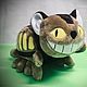 Котобус / Мой сосед Тоторо/Toy / My neighbor totoro / fluffy  catbus. Мягкие игрушки. Галина Додонова. Ярмарка Мастеров.  Фото №4