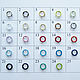 Рубашечные кнопки 9,5 мм (11 цветов), Кнопки, Балашов,  Фото №1